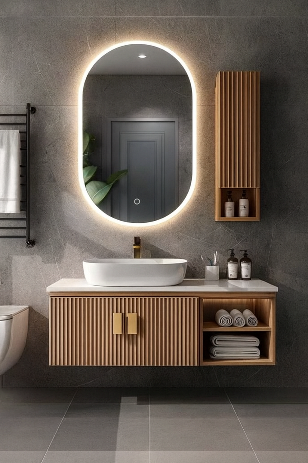Modern Bathroom Vanity Interior Designer in Greater Noida