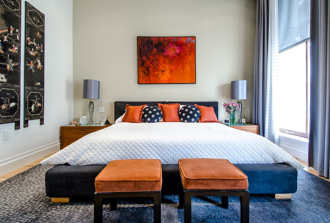 Sliding door wardrobe bedroom in Greater Noida West