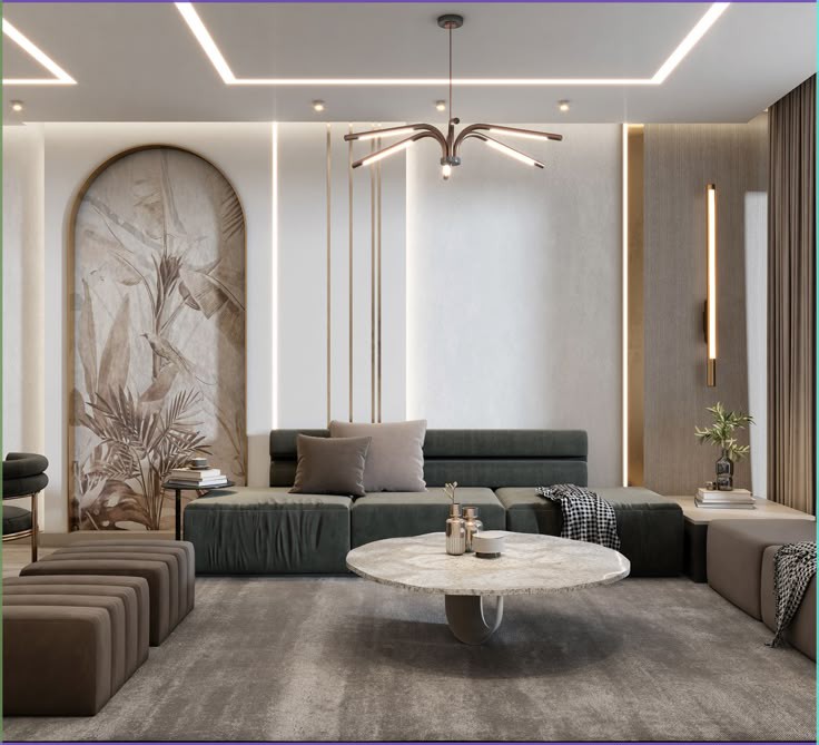 Modern Living Room Interior Design by Design to Decor