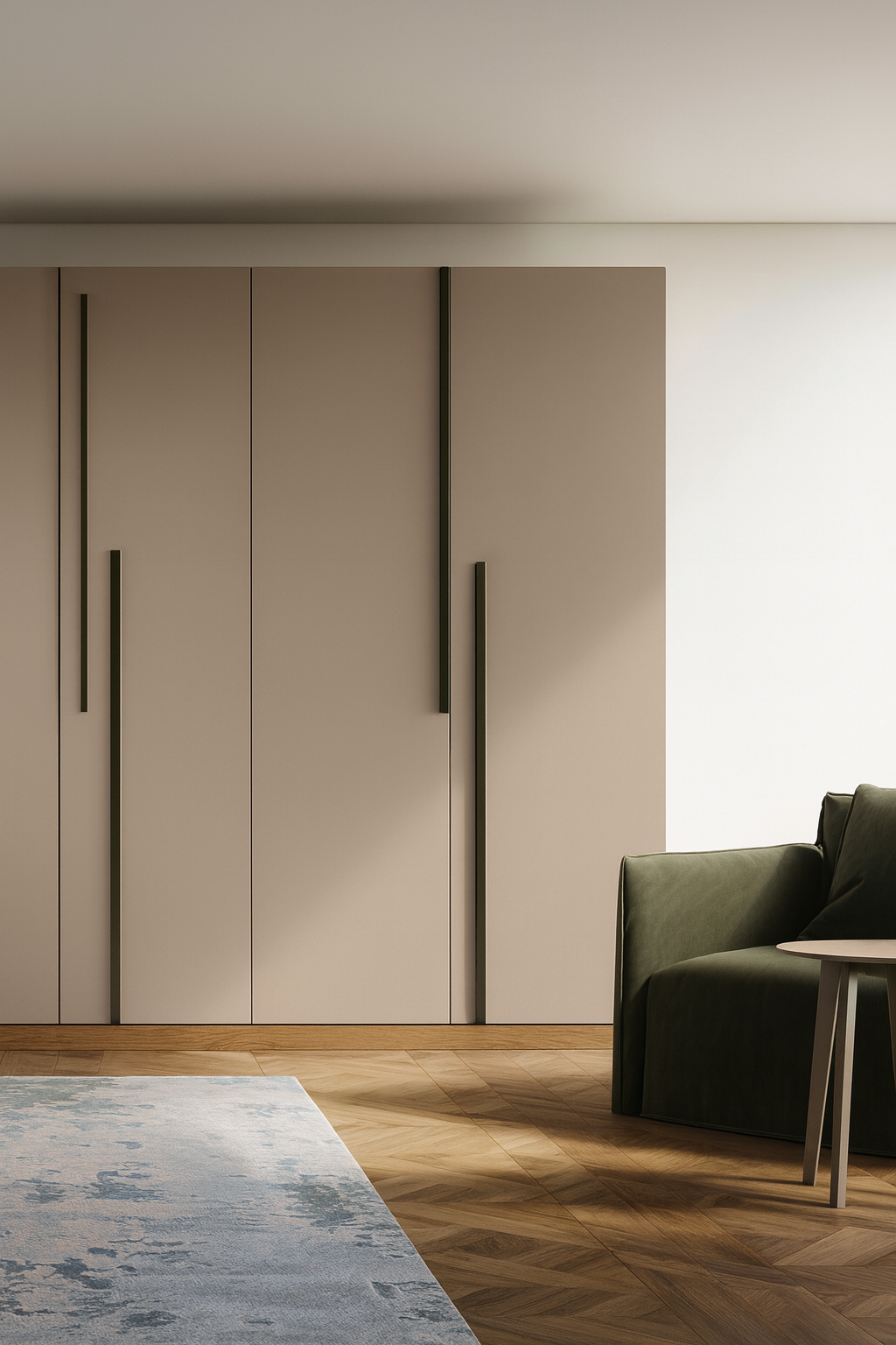 Modern Openable Shutter Wardrobe Interior Design