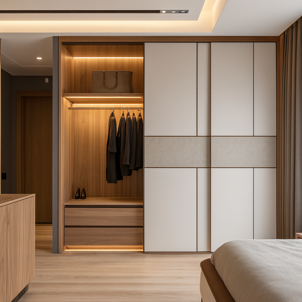 Best Interior Designer for Sliding Door Wardrobe in Greater Noida